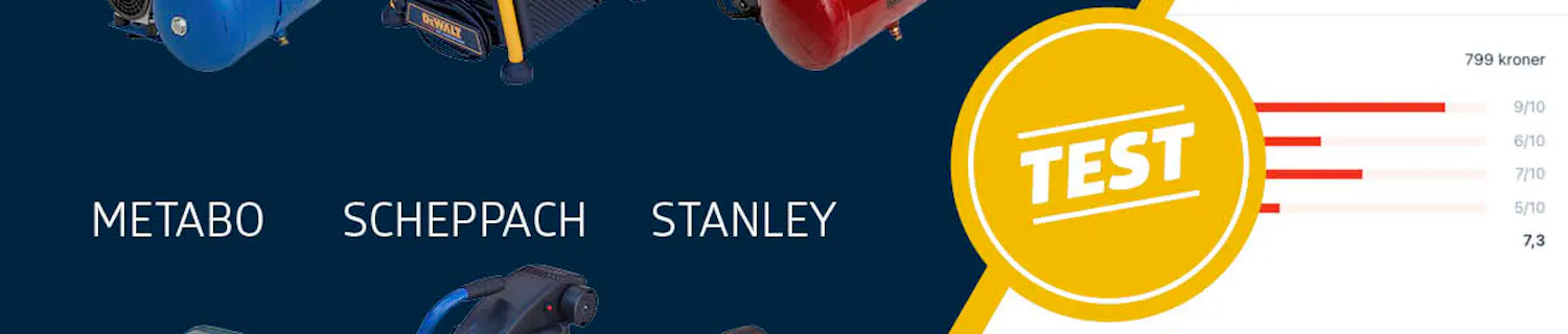 Test af kompressorer Test af kompressorer